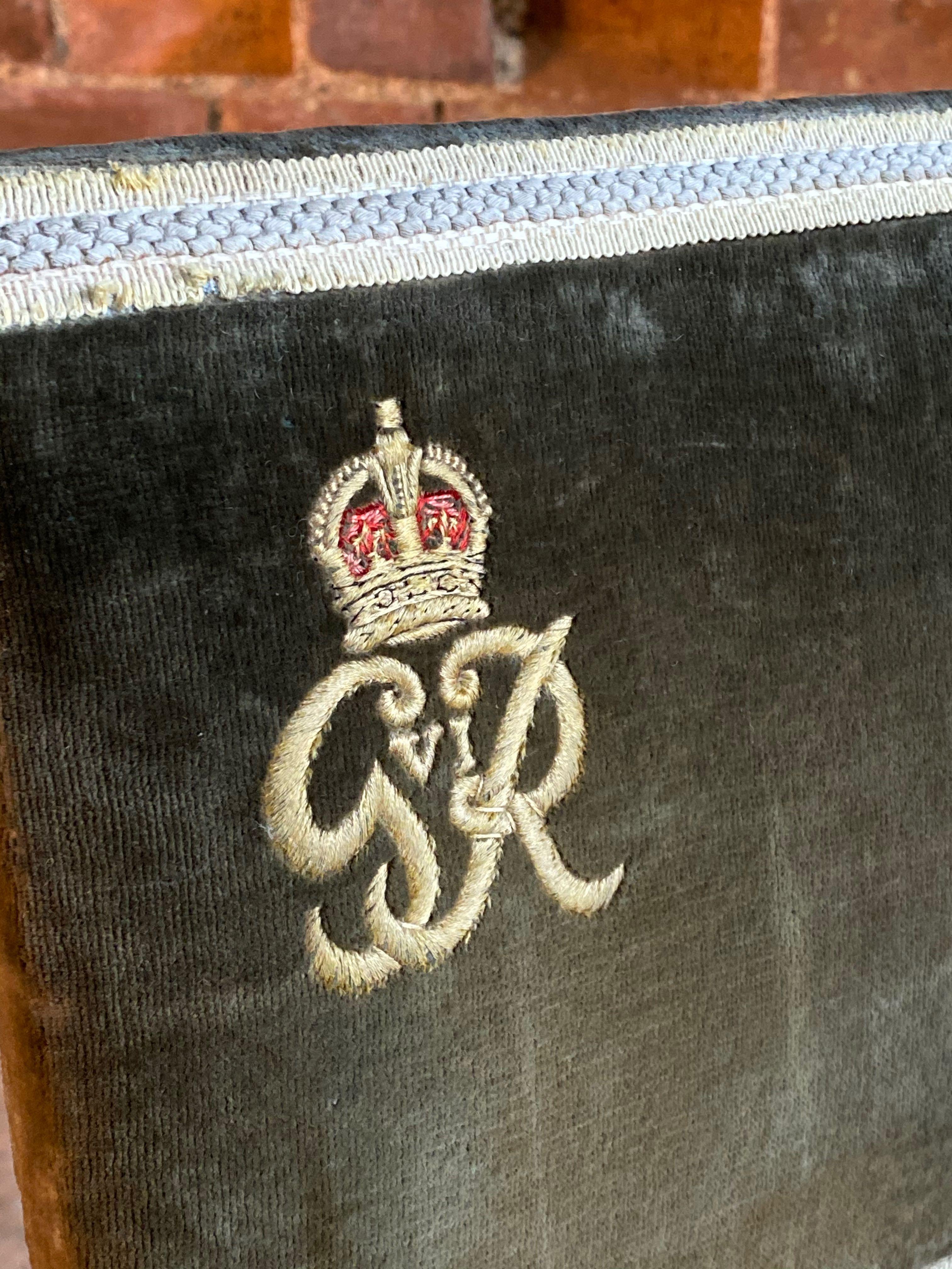 Mid-20th Century Rare George VI Coronation Chair 1937 GRVI W Hands & Sons Original