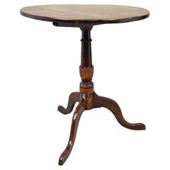 Used Rare Georgian 18th Century Yew Wood Wine Table