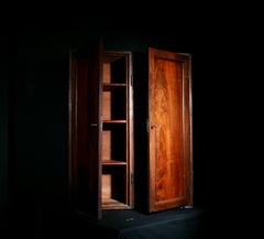 Rare Georgian Campaign Bookcase