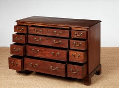 Rare Georgian Twelve Drawer Dresser