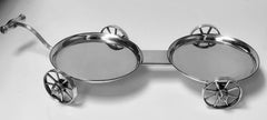 Rare Georgian Wine Decanter Wagon Trolley, circa 1780-1800