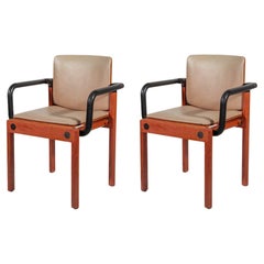Rare Gerd Lange Stacking Armchairs, by Thonet 1970s