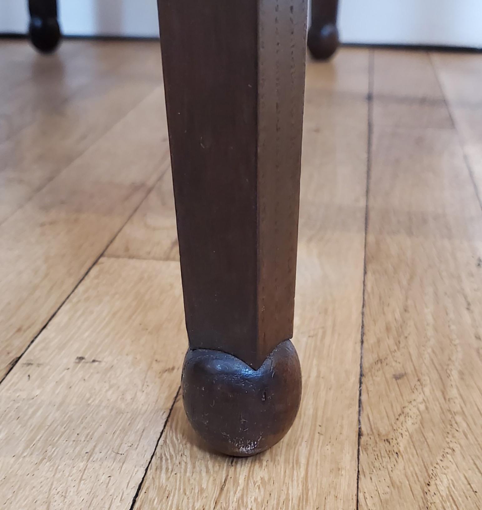 Stained Rare German Expressionist Table