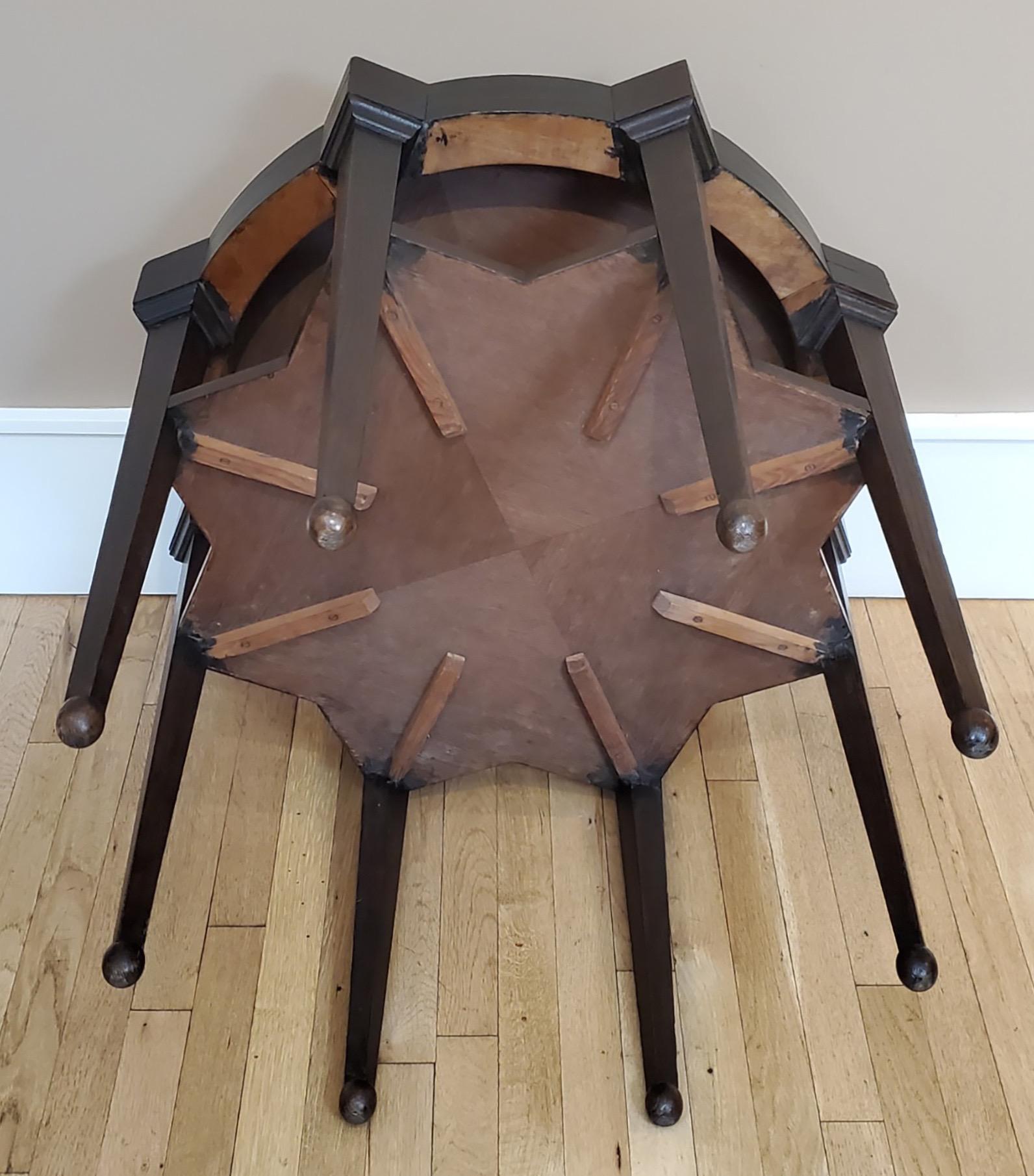 Early 20th Century Rare German Expressionist Table