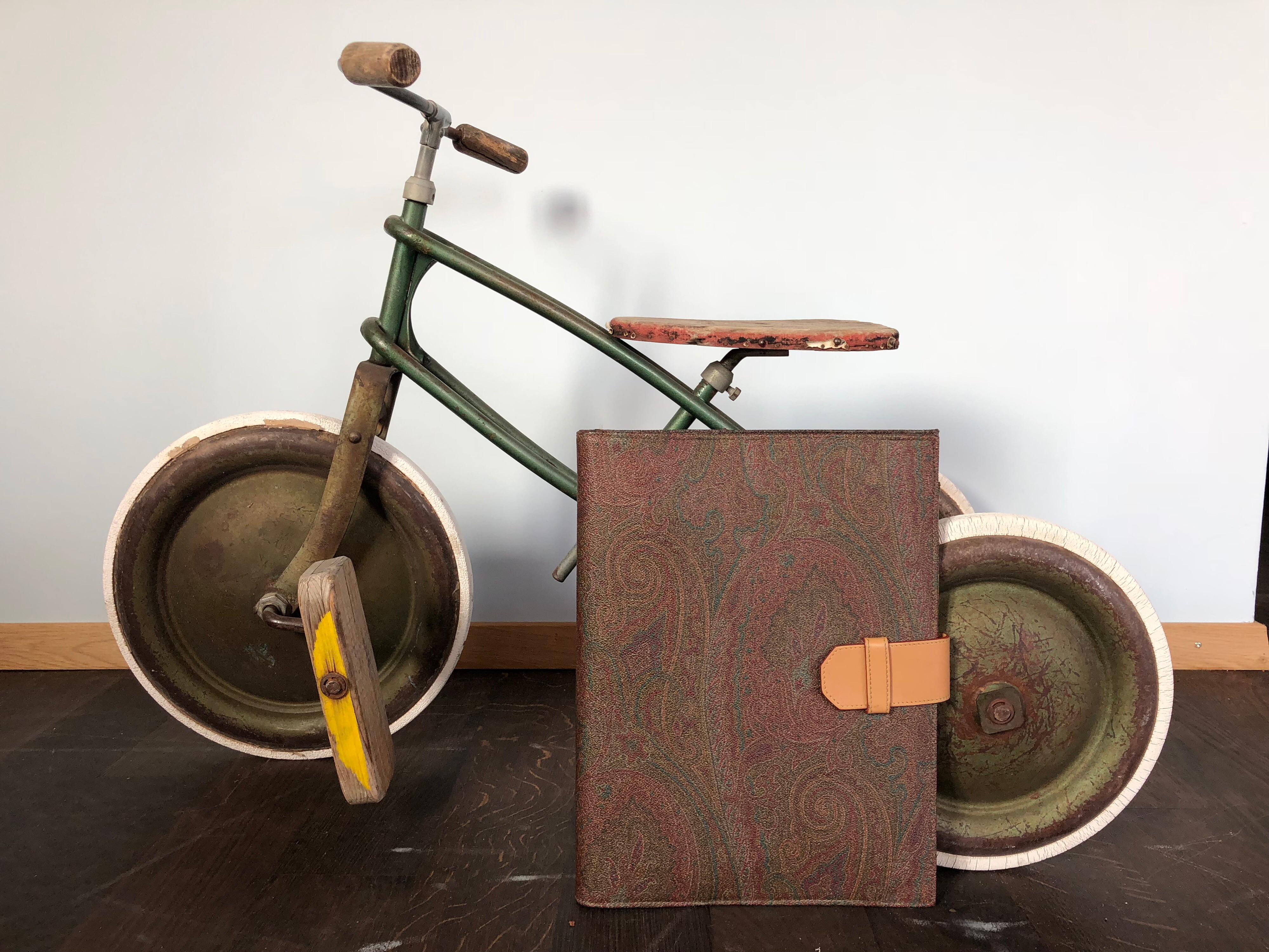 Rare German Vintage Toddler's, Children's or Kids Three Wheeled Bicycle 2