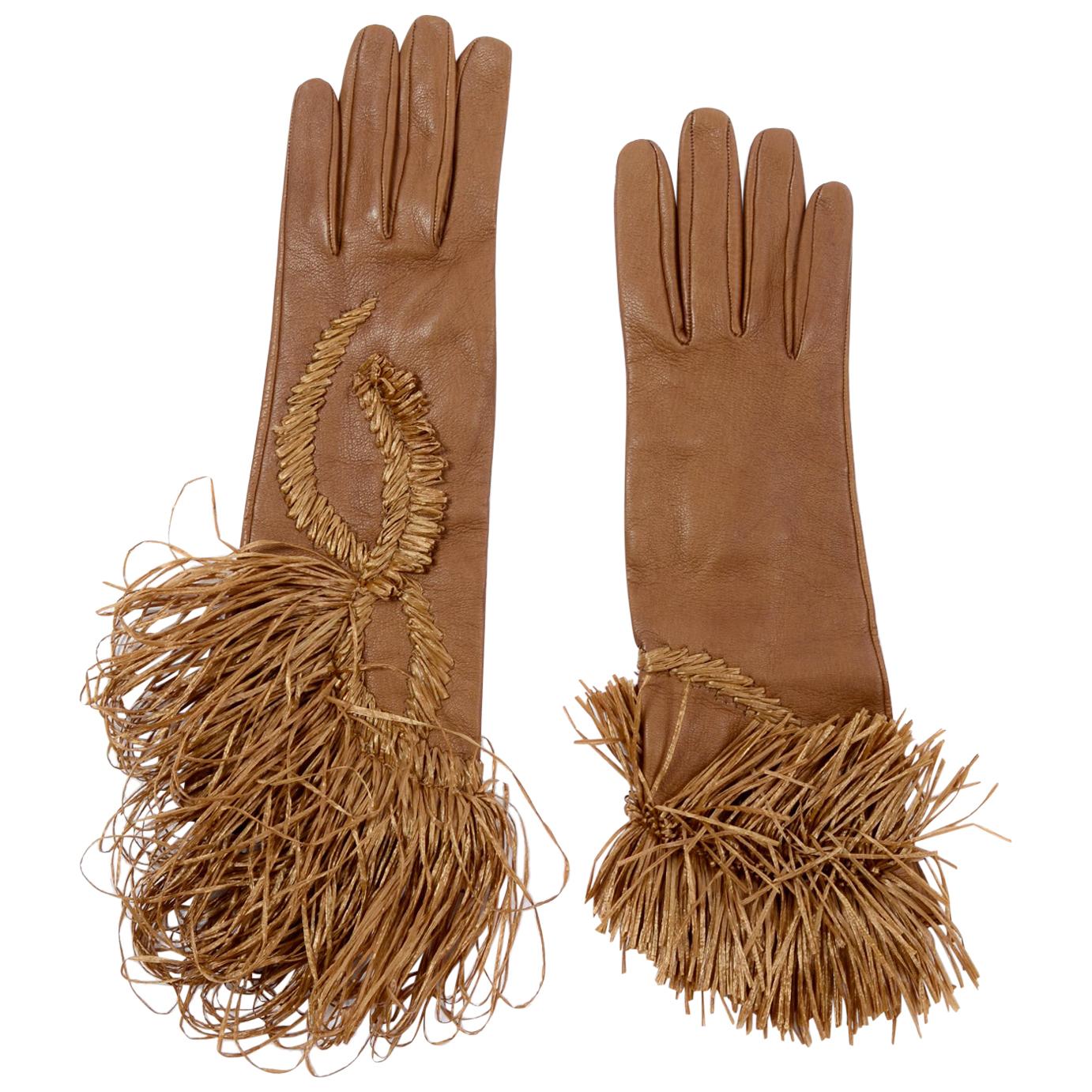 VINTAGE WEAR AMERICAN MADE GLOVES-NY State Fulton County BSA 