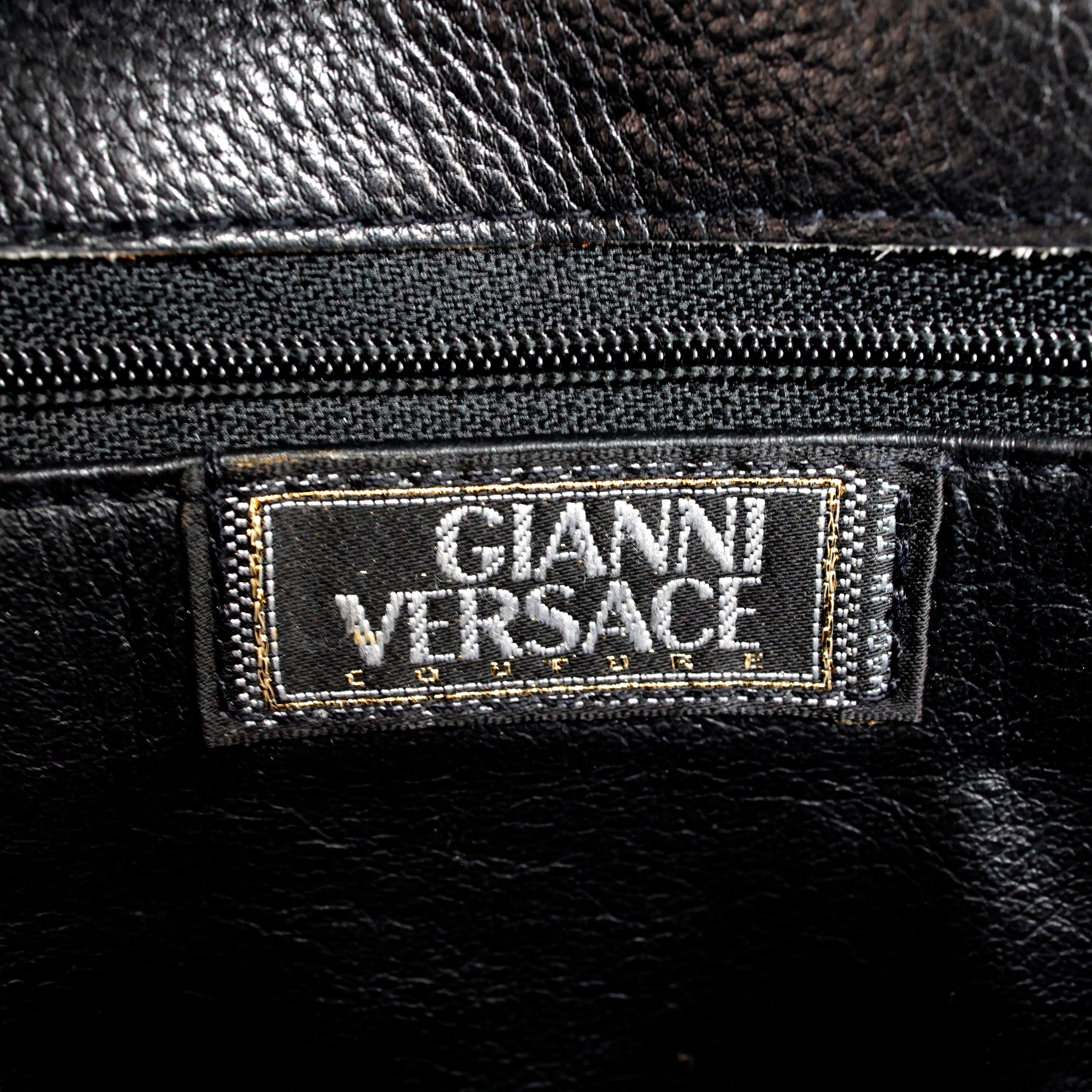 Rare Gianni Versace Couture 1990s Princess Diana Bag For Sale 5