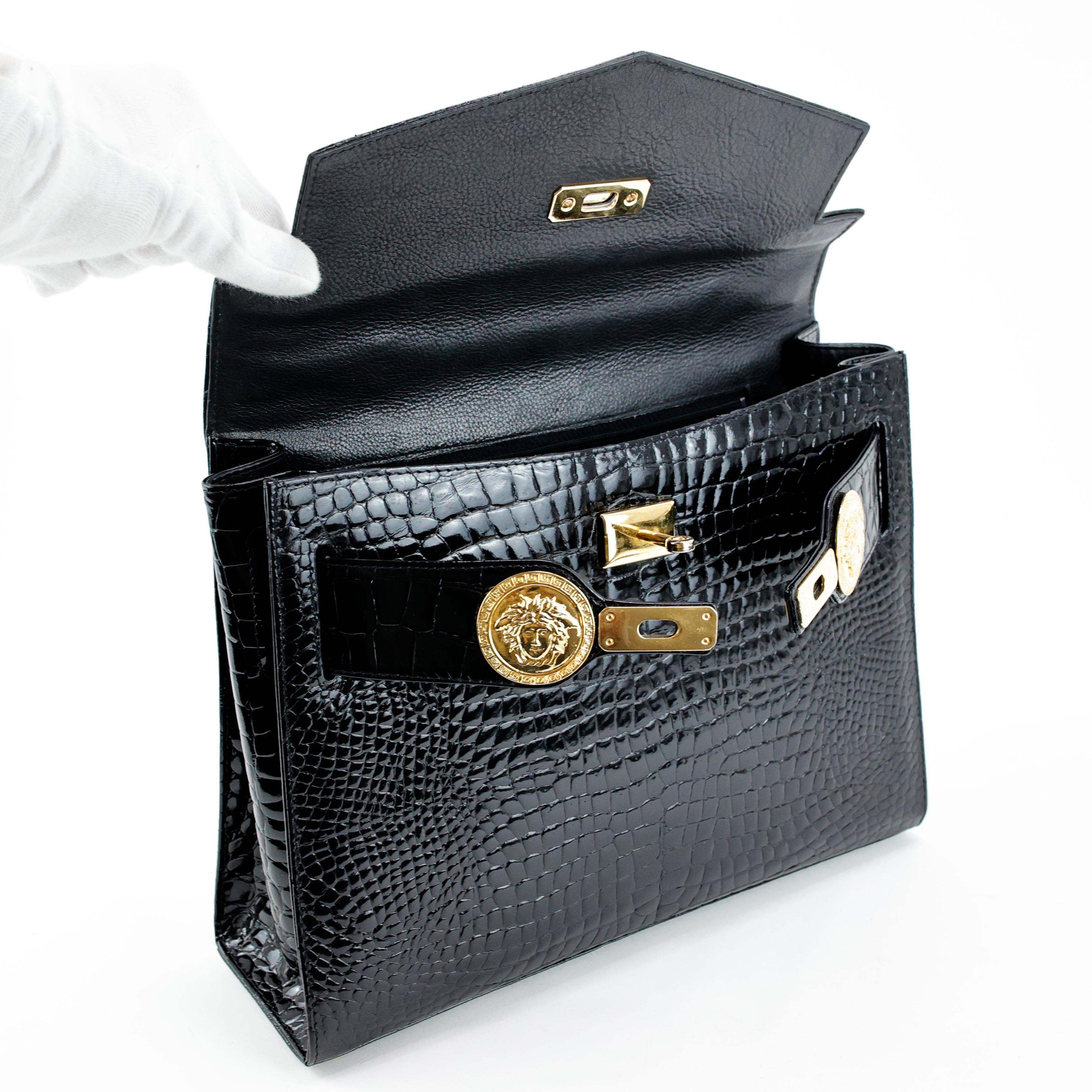 Rare Gianni Versace Couture 1990s Princess Diana Bag For Sale 6