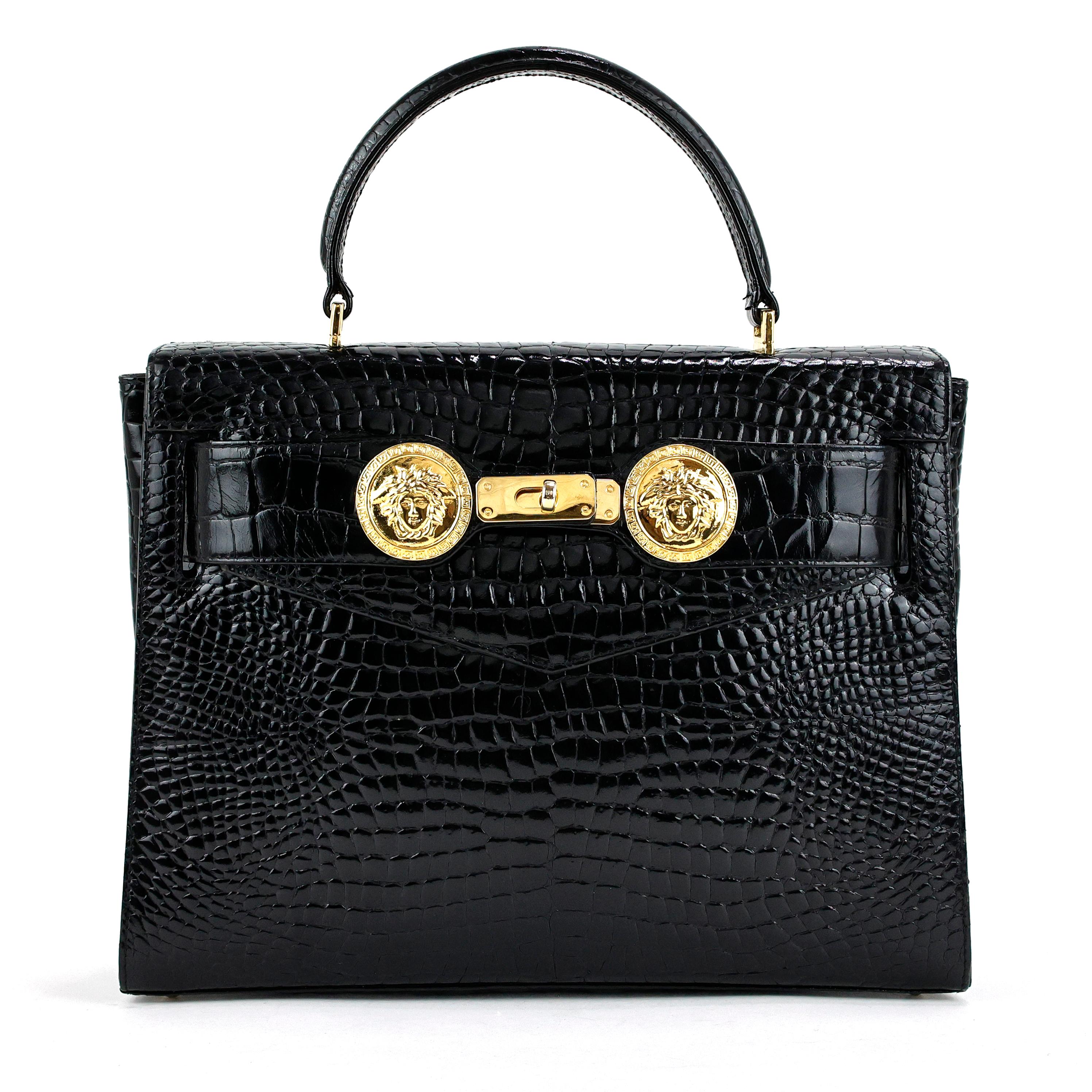 Rare Gianni Versace Couture 1990s Princess Diana Bag For Sale 9