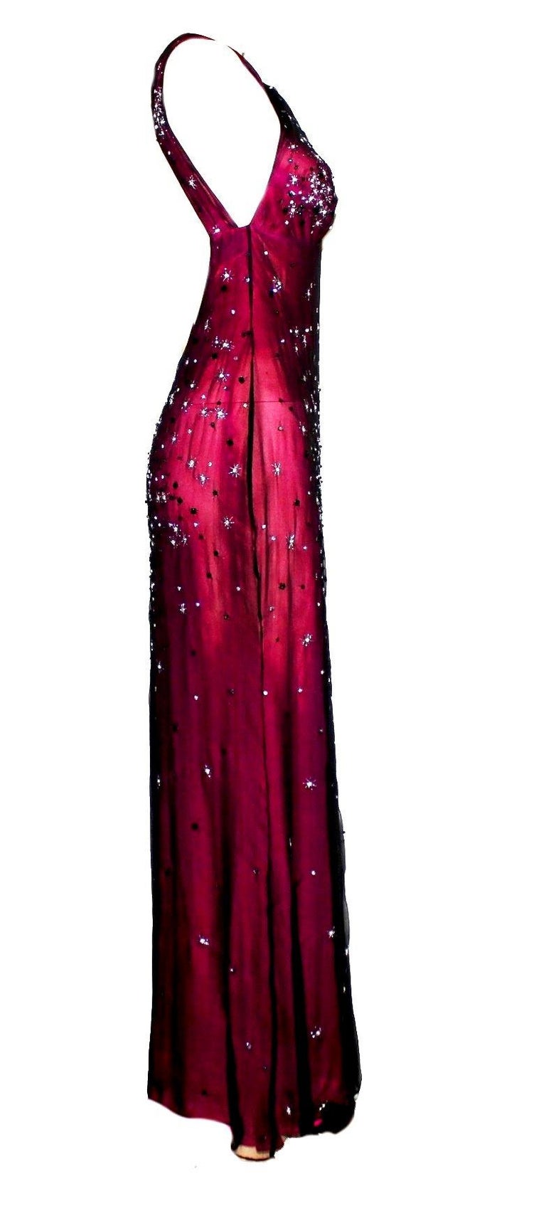 versace gold gown