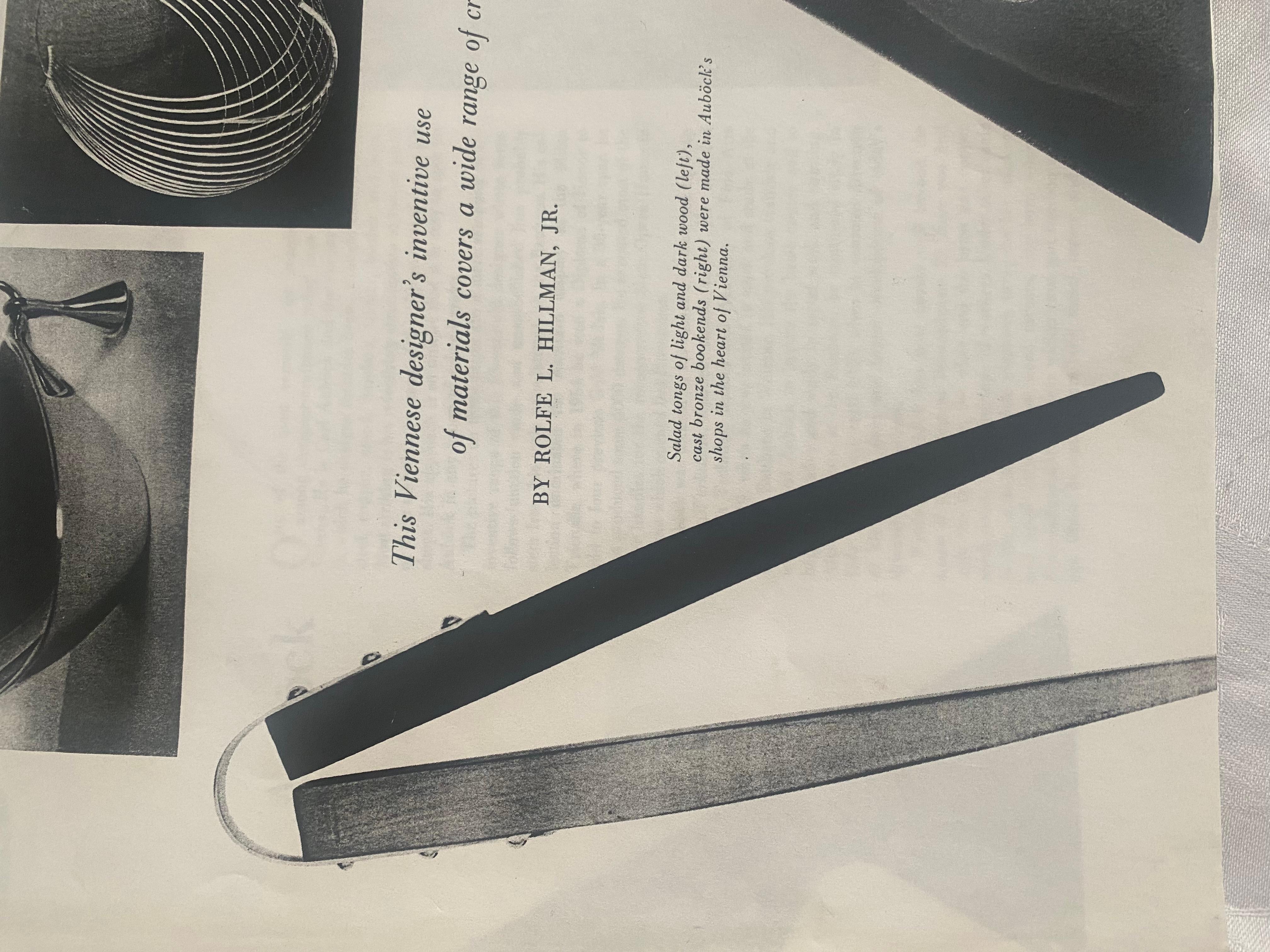 Seltener riesiger Bauhaus-Nussknacker von Carl Aubock, Österreich im Zustand „Hervorragend“ im Angebot in Vienna, AT