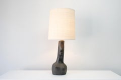 Lampe de sculpture rare de Gilbert Valentin, 1950