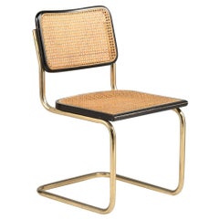 Rare Gilt Metal Cantilever Chair by Marcel Breuer, circa 1928