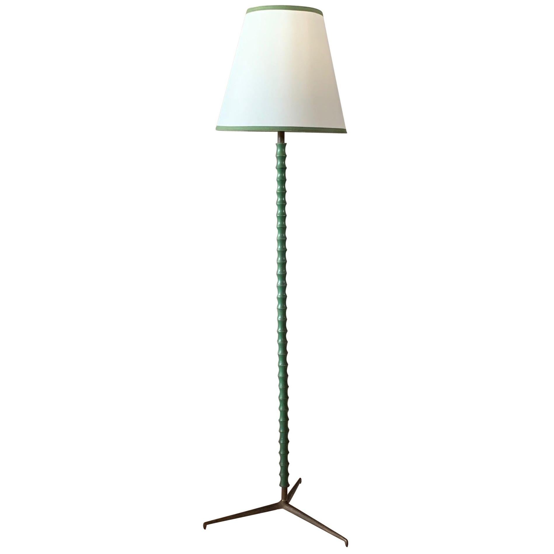 Rare lampadaire de Gino Sarfatti pour Arteluce