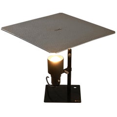 Lampe de table rare signée Gino Sarfatti pour Arteluce, avec abat-jour réfléchissant