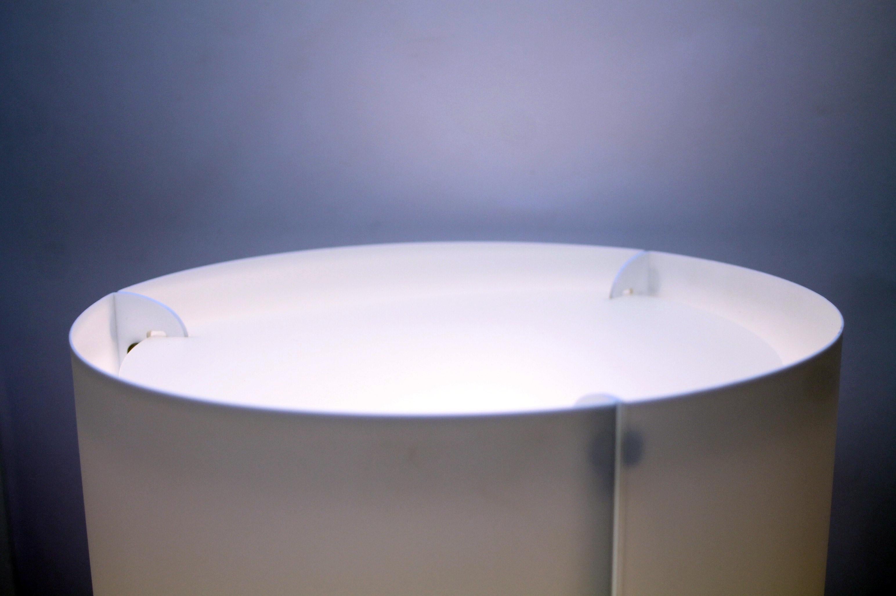 Fin du 20e siècle RARE  Lampe de table en verre Gio Formica & S. Parker (Sottsass)  Décor rétro sympa ! en vente