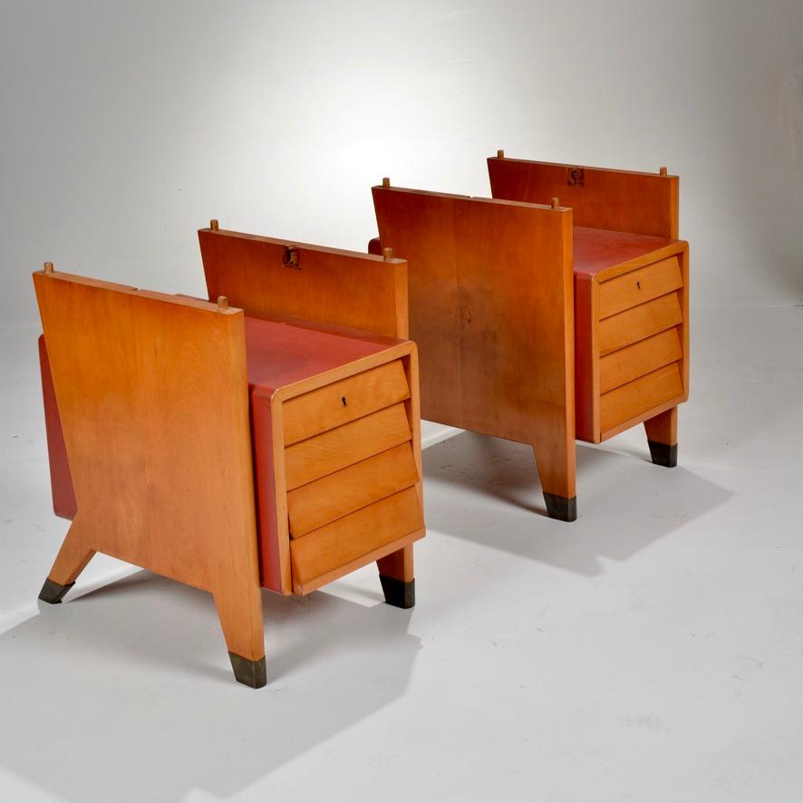Seltener Gio Ponti Verwaltungs-Schreibtisch im Angebot 5