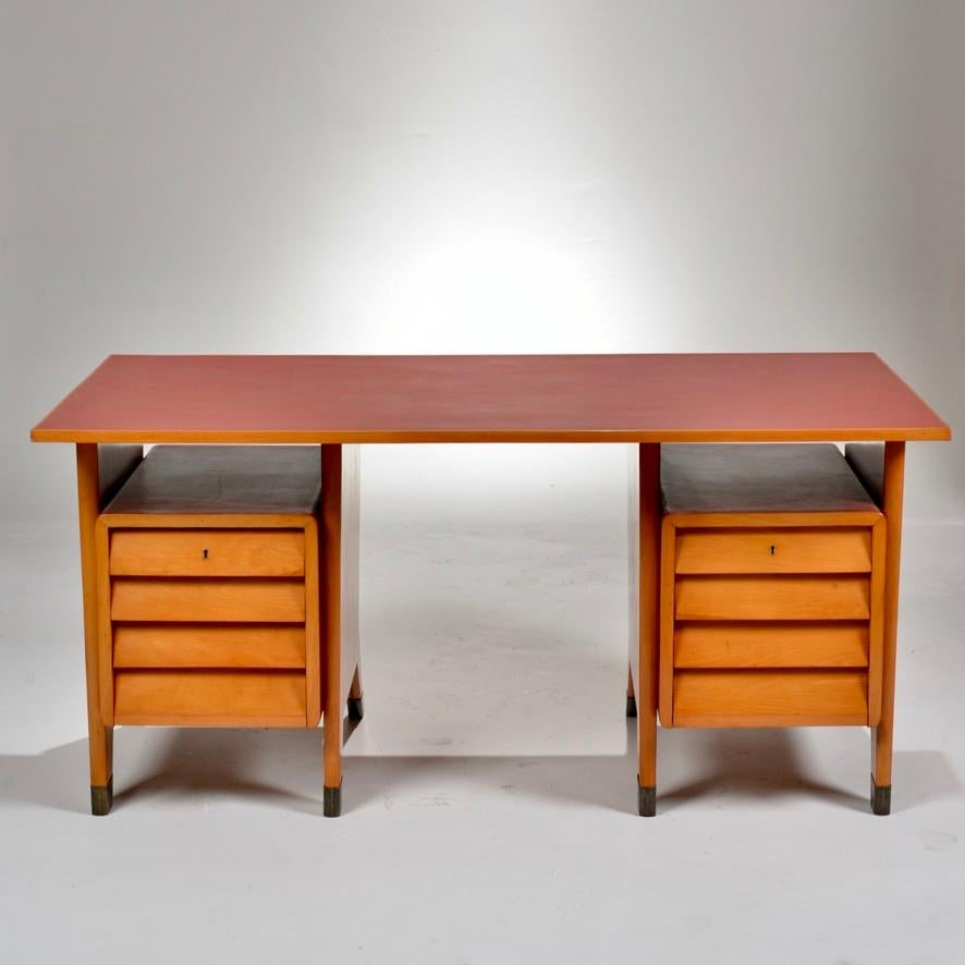 Mid-Century Modern Rare Gio Ponti Administrative Desk For Sale
