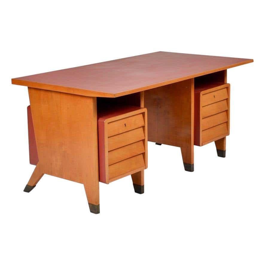 A Rare Semi Circular Mastercraft Desk at 1stDibs | semi circular desks ...