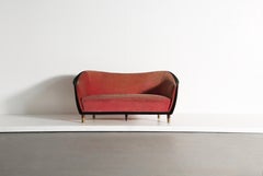 Rare Gio Ponti Attributed Sofa by Casa E Giardino, Italy, 1940s