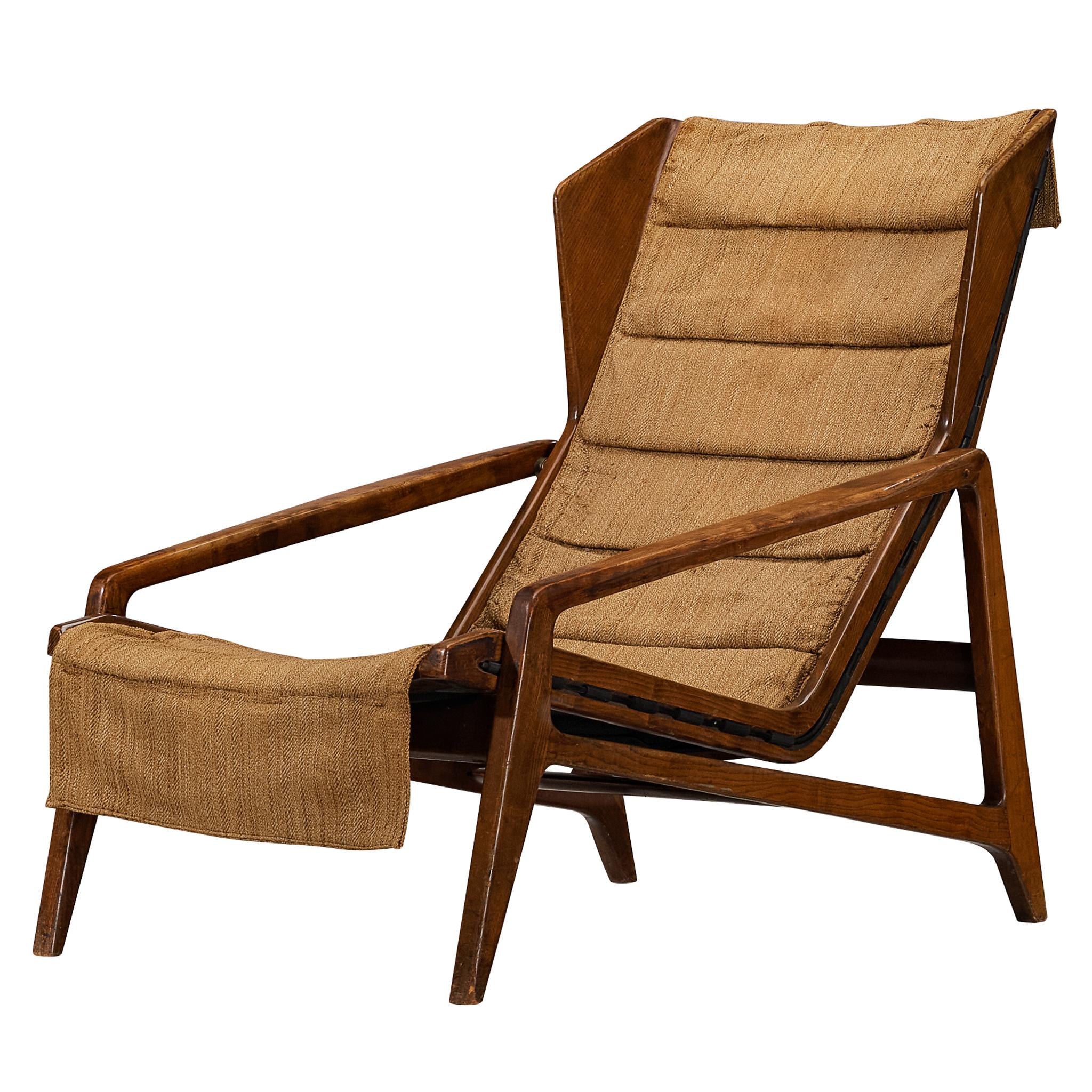 Rare Gio Ponti for Cassina '811' Lounge Chair in Original Upholstery