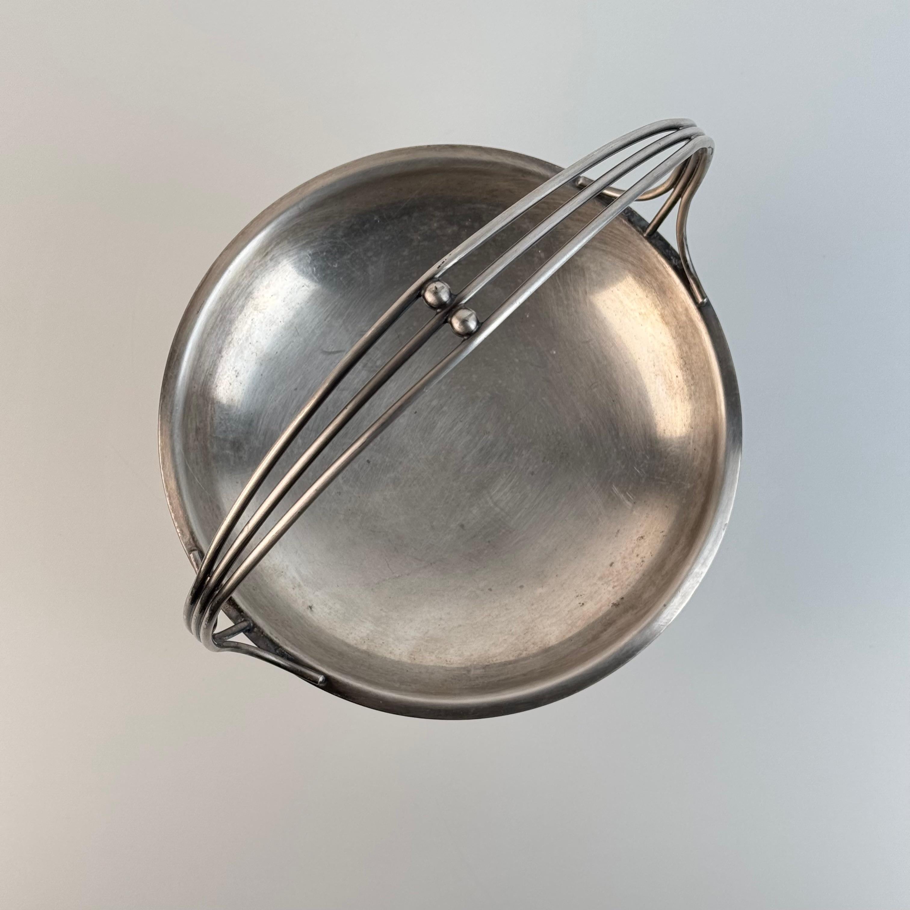 Seltener Obststand von Gio Ponti für Arthur Krupp Milano, Hotel Royal Riccione, 1930er Jahre (Art déco) im Angebot