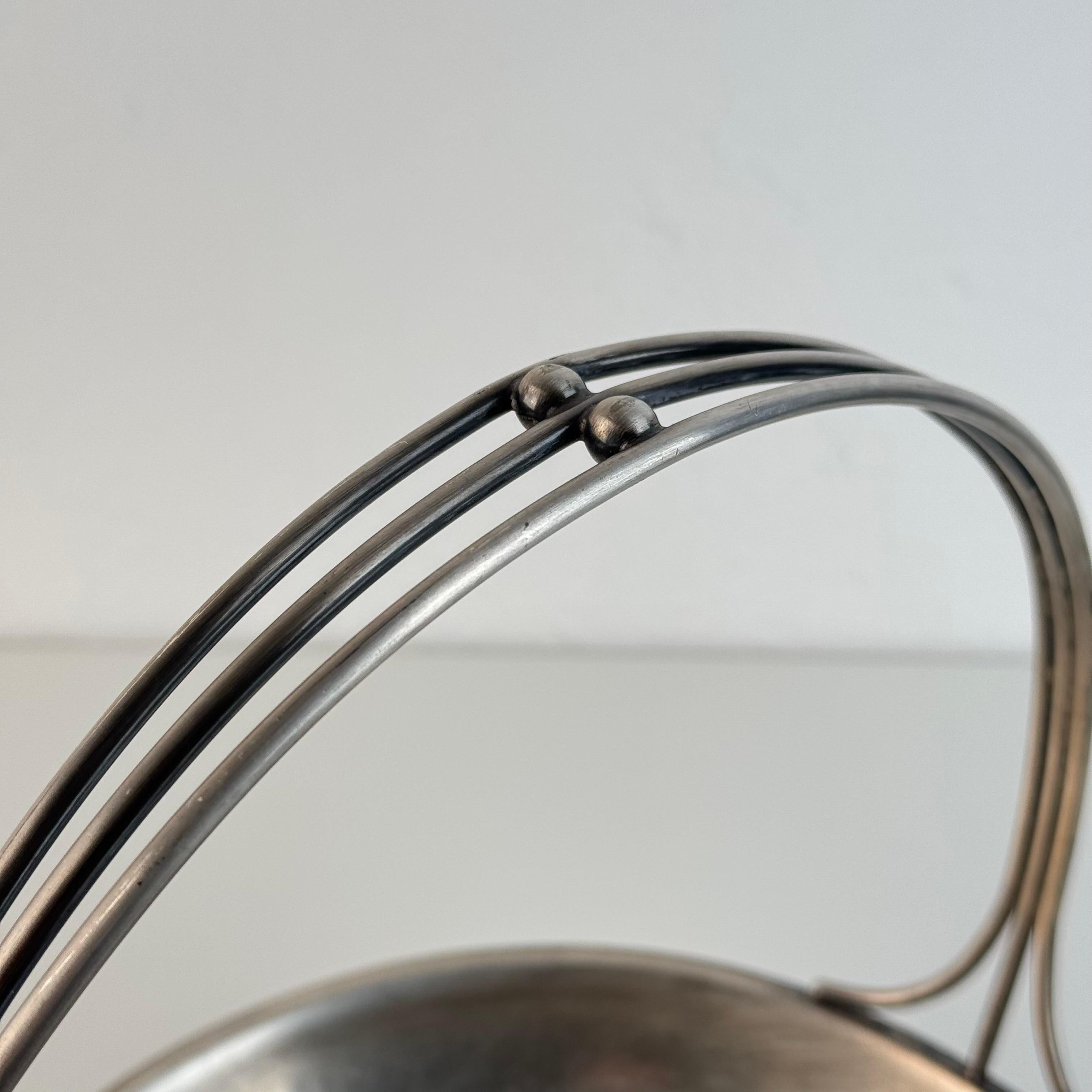 Seltener Obststand von Gio Ponti für Arthur Krupp Milano, Hotel Royal Riccione, 1930er Jahre (Italienisch) im Angebot