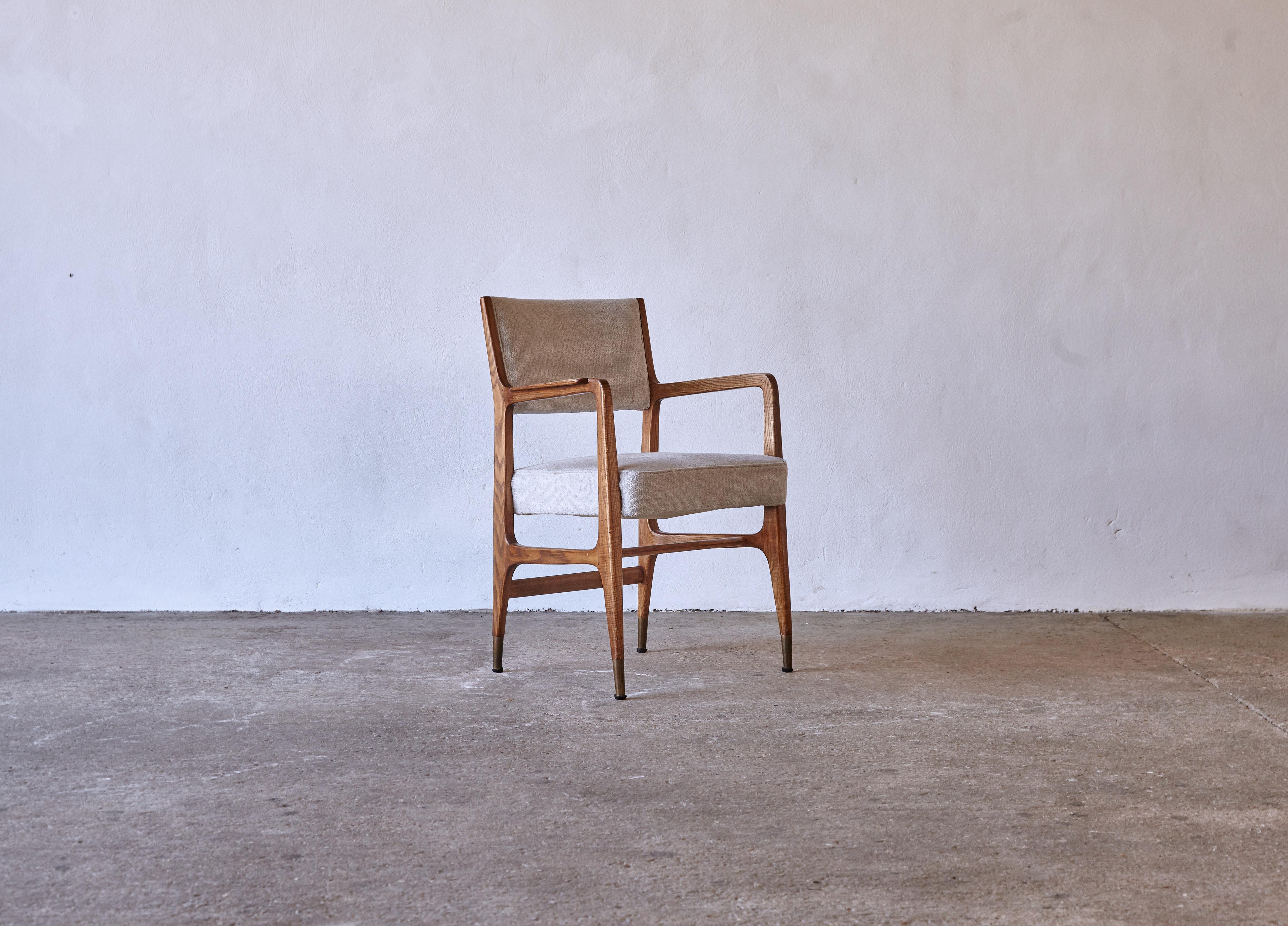 Rare Gio Ponti Model 110 Armchair, Cassina, Italy, 1950s 7