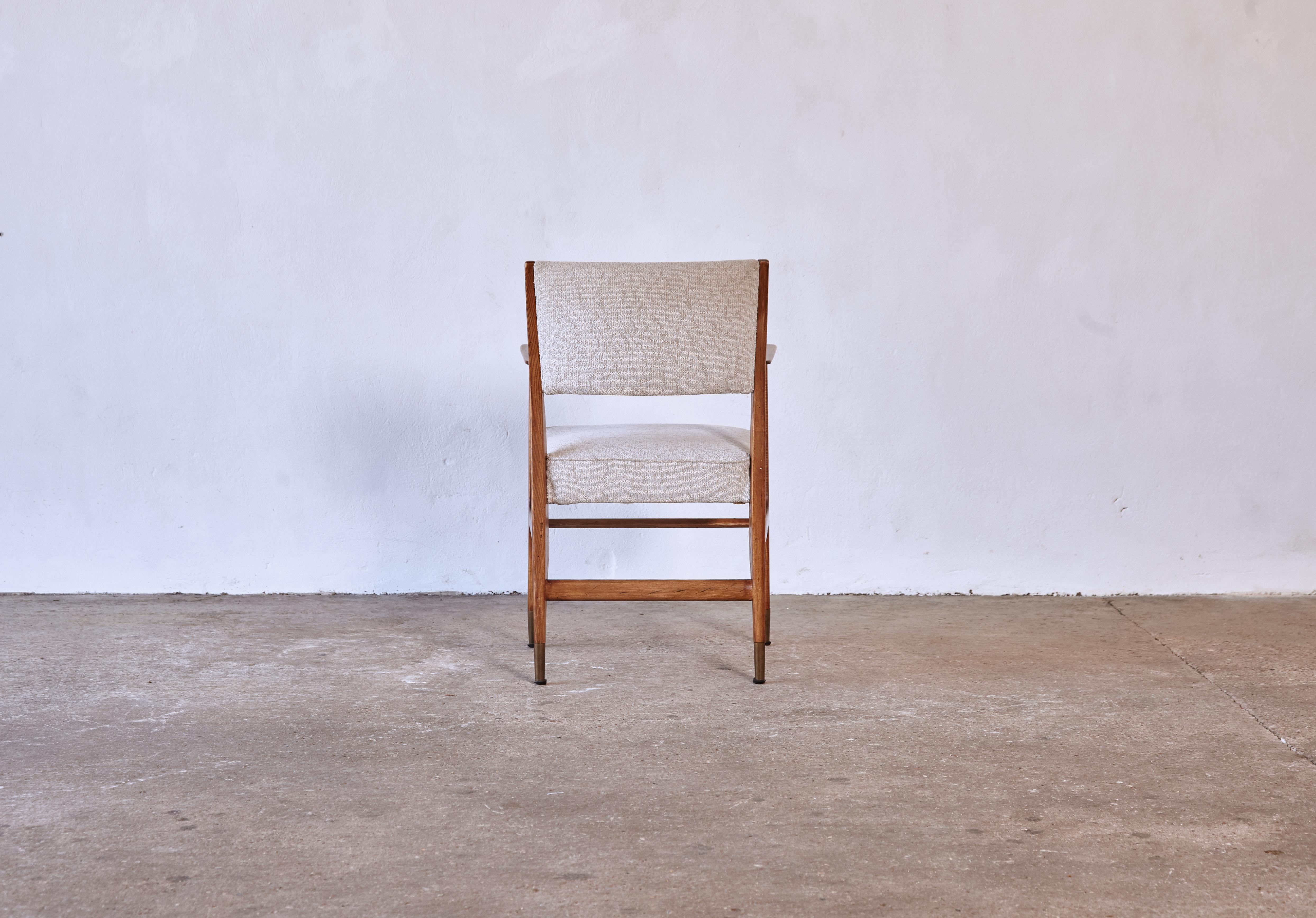 20th Century Rare Gio Ponti Model 110 Armchair, Cassina, Italy, 1950s