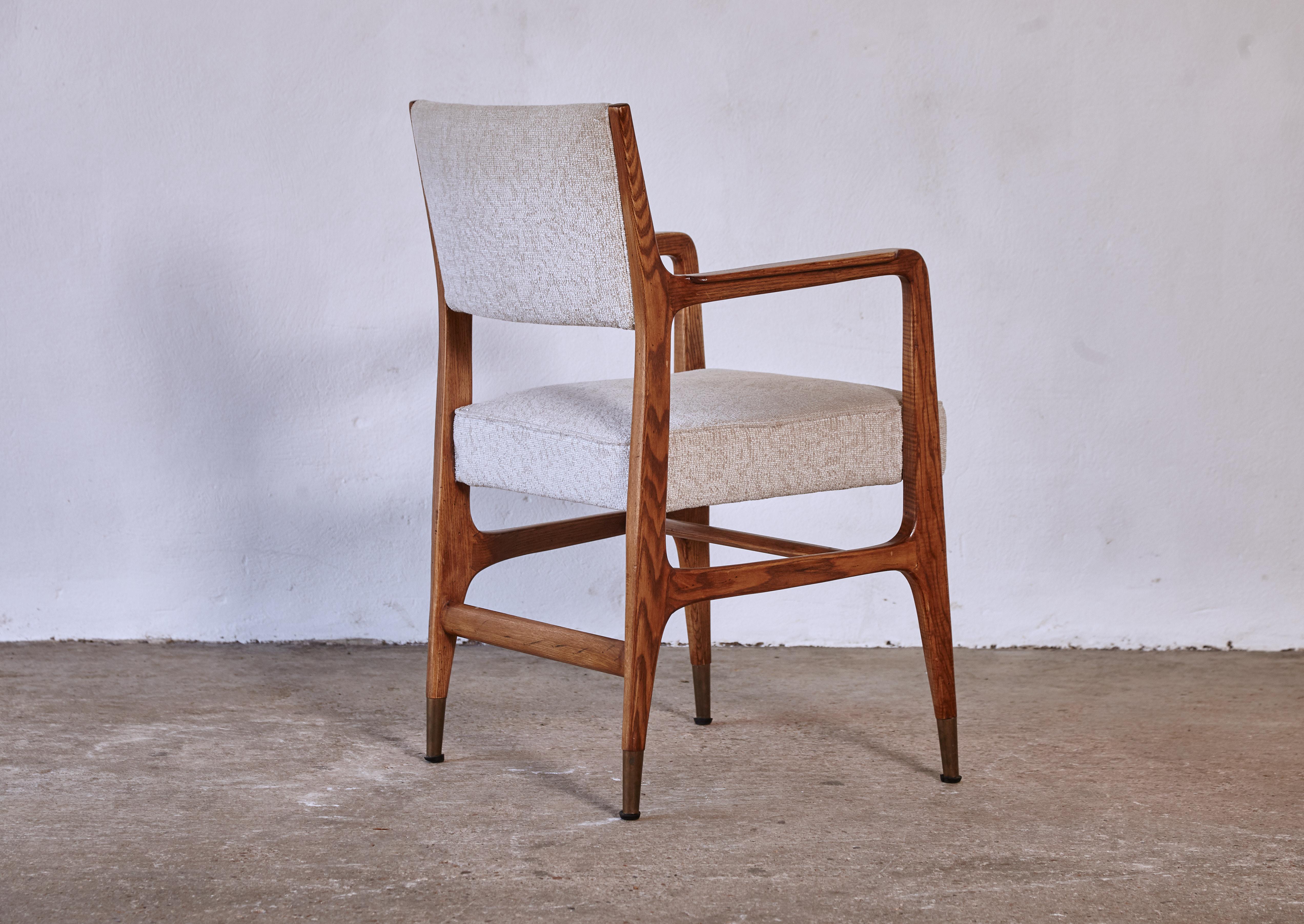 Rare Gio Ponti Model 110 Armchair, Cassina, Italy, 1950s 1