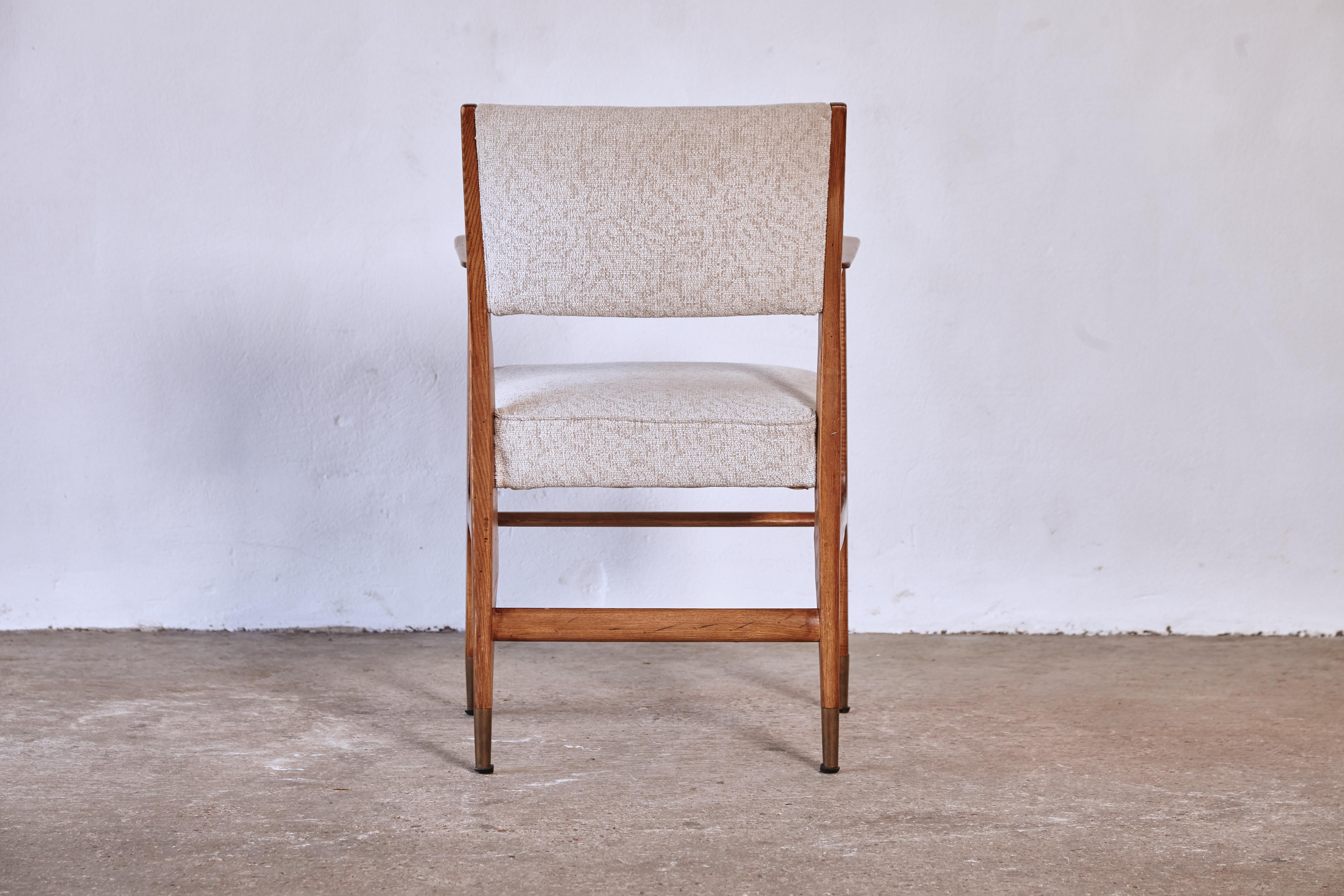 Rare Gio Ponti Model 110 Armchair, Cassina, Italy, 1950s 2