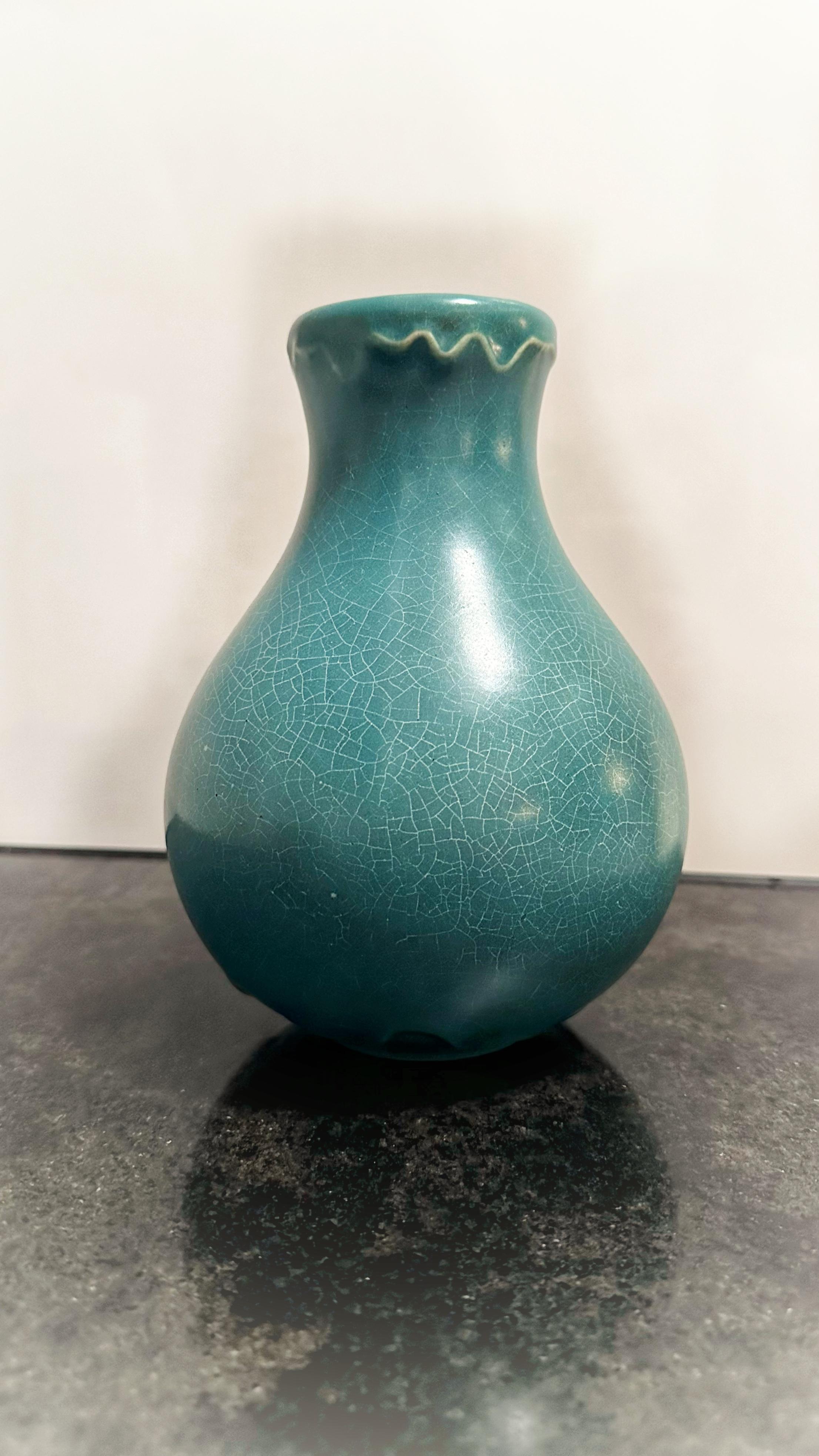 Rare Giovanni Gariboldi Vase for Ginori, 1940s For Sale