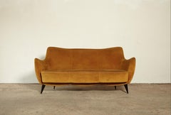 Rare Giulia Veronesi Perla Sofa, ISA Bergamo, Italy, 1950s