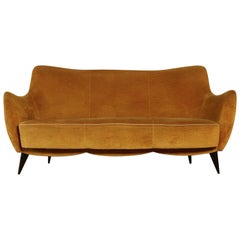 Rare Giulia Veronesi Perla Sofa, ISA Bergamo, Italy, 1950s