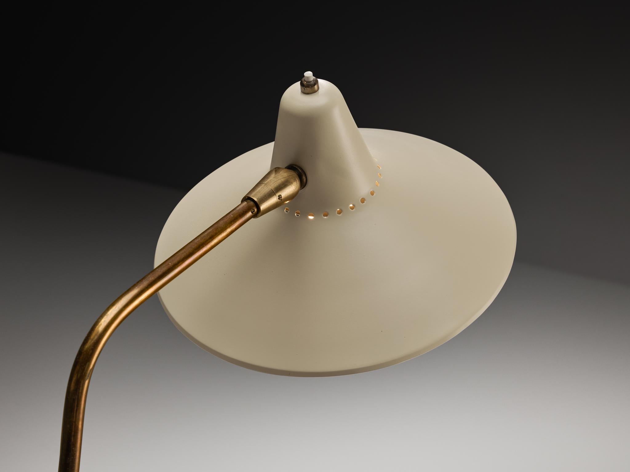 Rare Giuseppe Ostuni for O-Luce ’339/3’ Three-Armed Floor Lamp For Sale 3