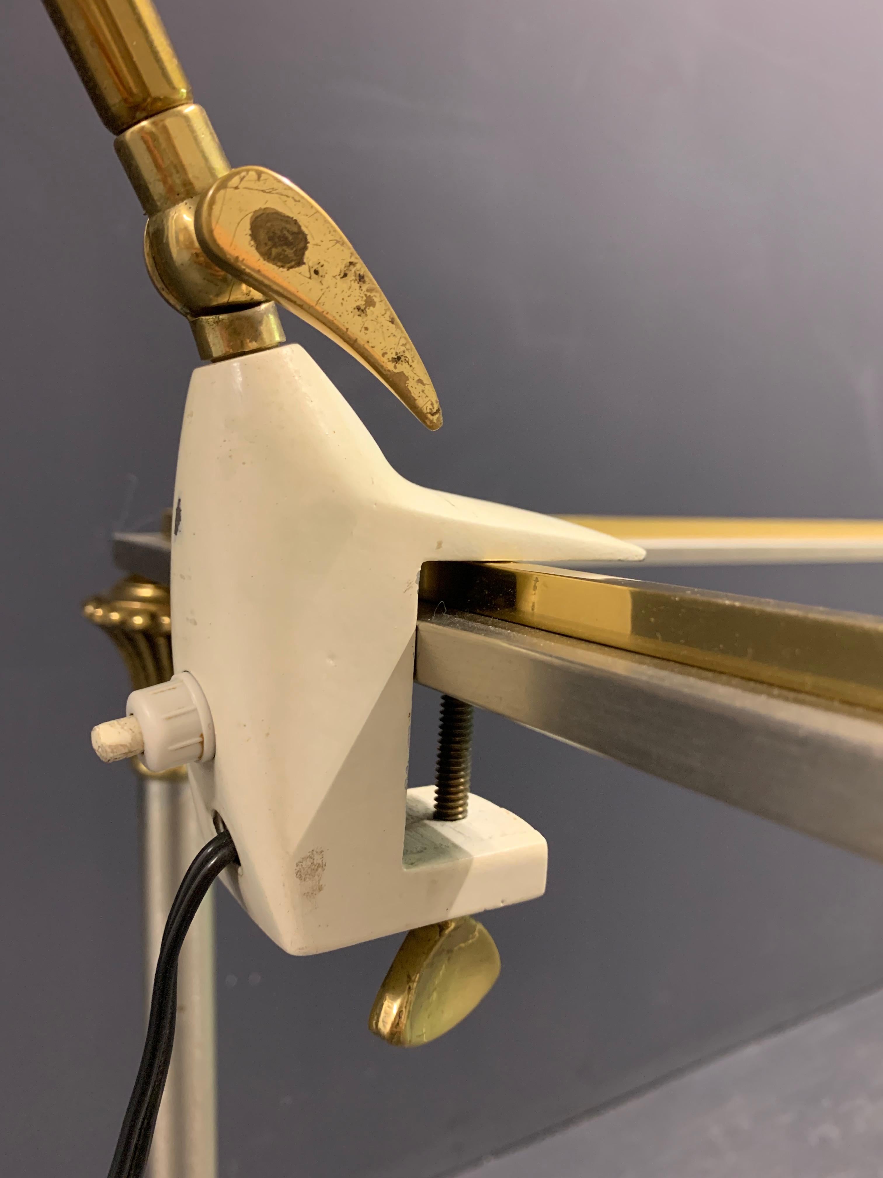rara lámpara de mesa giuseppe ostuni en venta 4