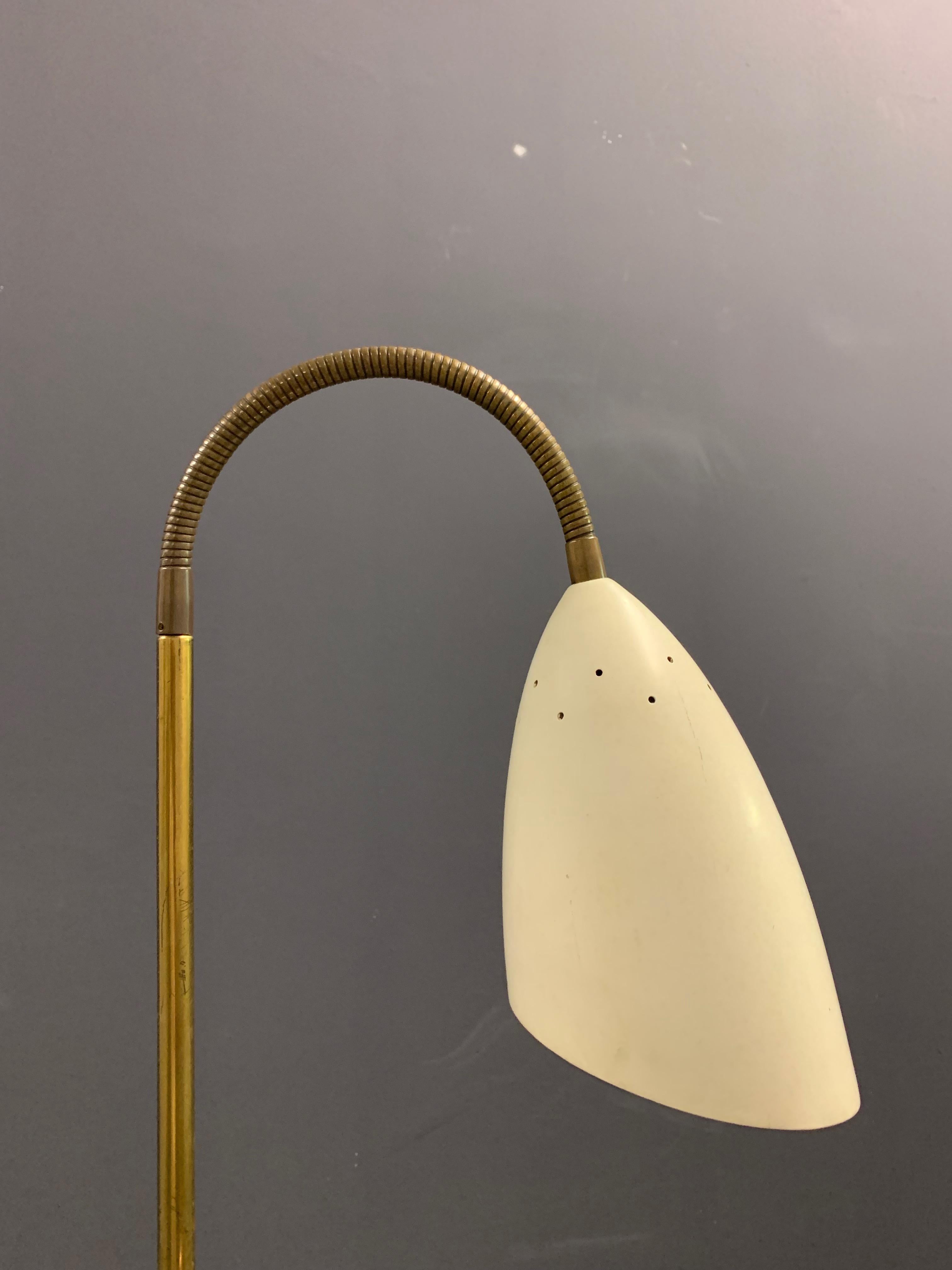 rara lámpara de mesa giuseppe ostuni Italiano en venta