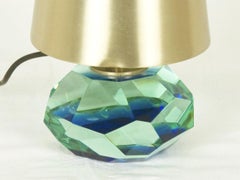 Rare Glass 2228 Table Lamp by Max Ingrand for Fontana Arte, 1950-60s