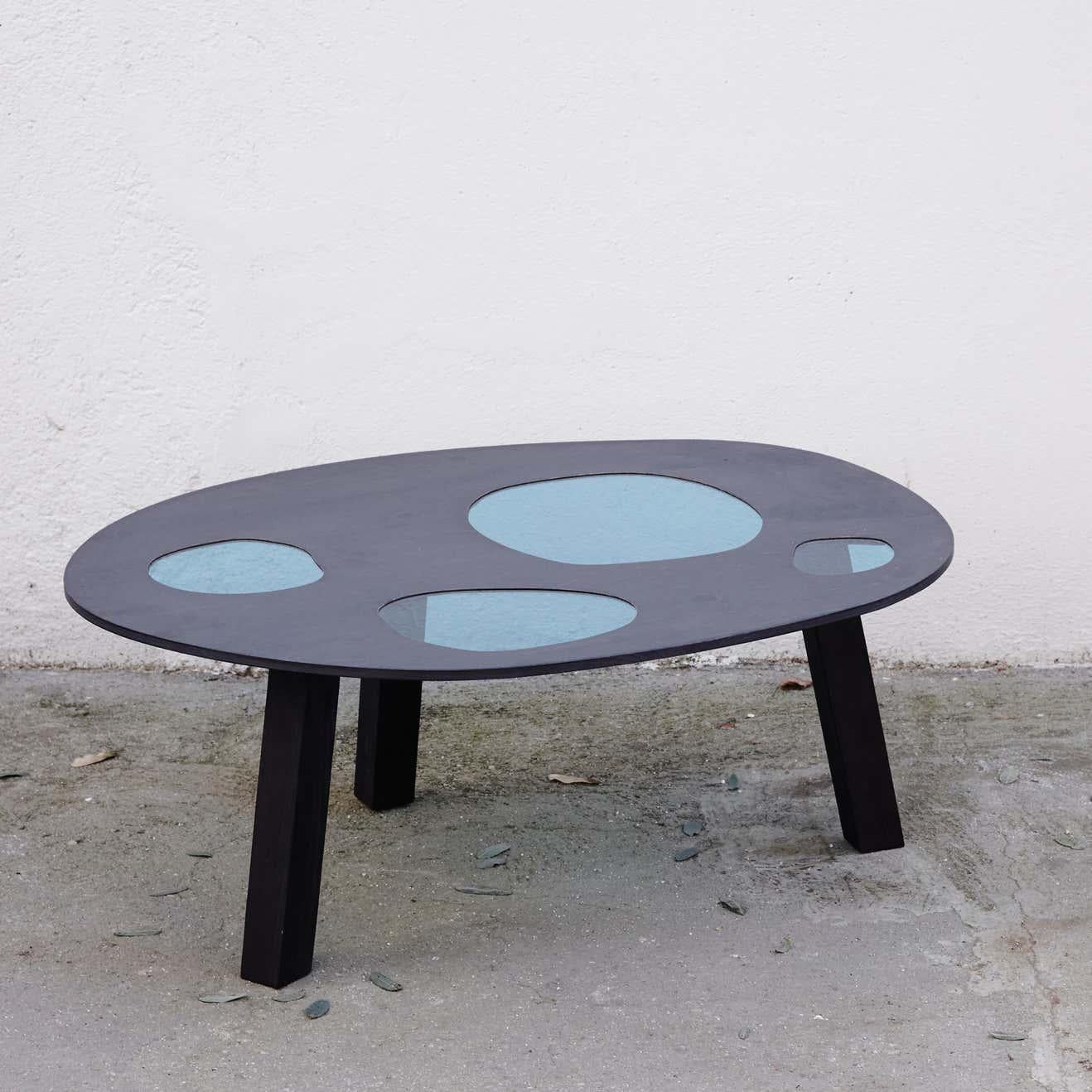 Prototype table designed by Fernando and Humberto Campana in 2016
Manufactured in Spain by BD Barcelona design.

Unique piece.

Humberto Campana, 1953 and Fernando Campana, 1961 are Brazilian designers.
In 1983, the two brothers teamed up to