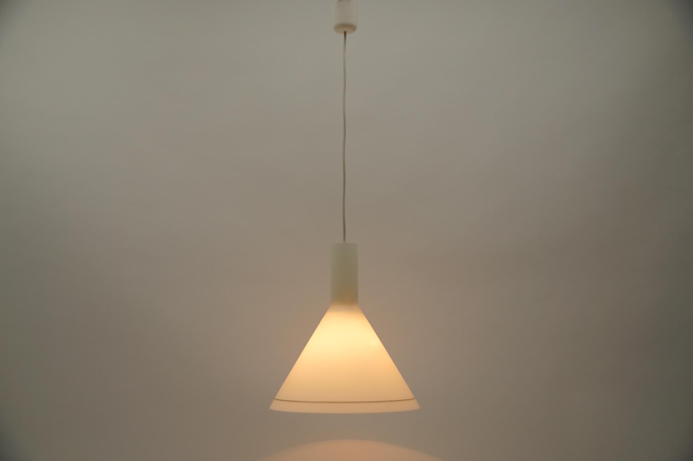 Mid-Century Modern Rare Glass Ceiling Lamp 