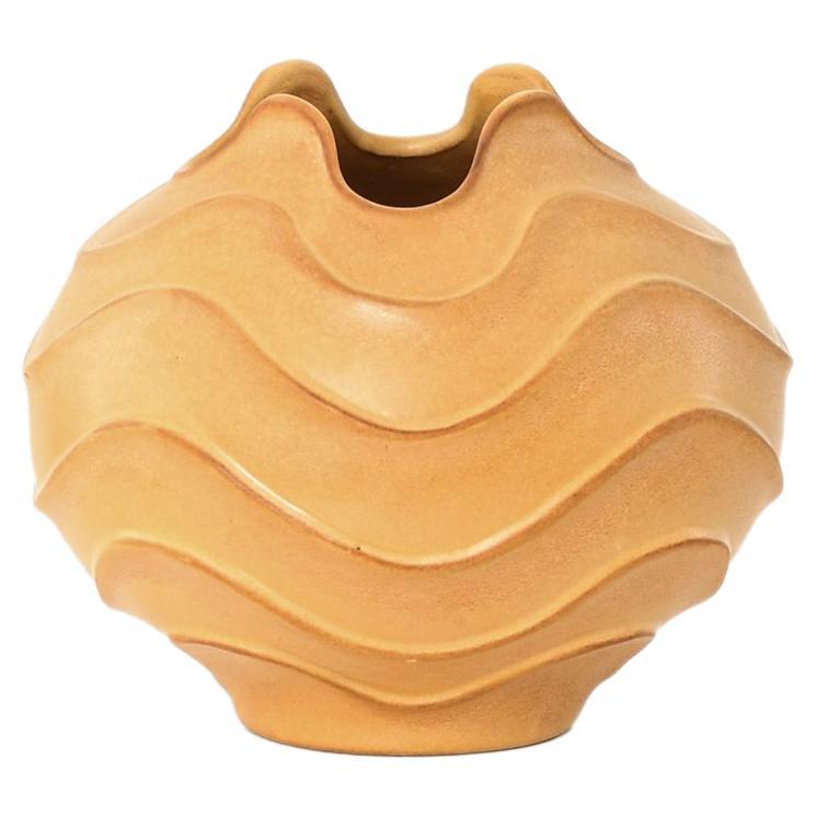 Rare Glazed Ceramic Vase by Ewald Dahlskog, 1930's For Sale