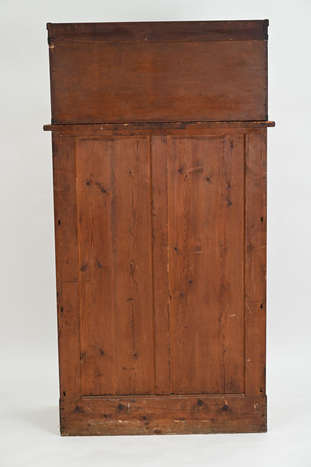 Rare Globe Wernicke Mahogany Barrister Bookcase Cabinet, c. 1910's 5