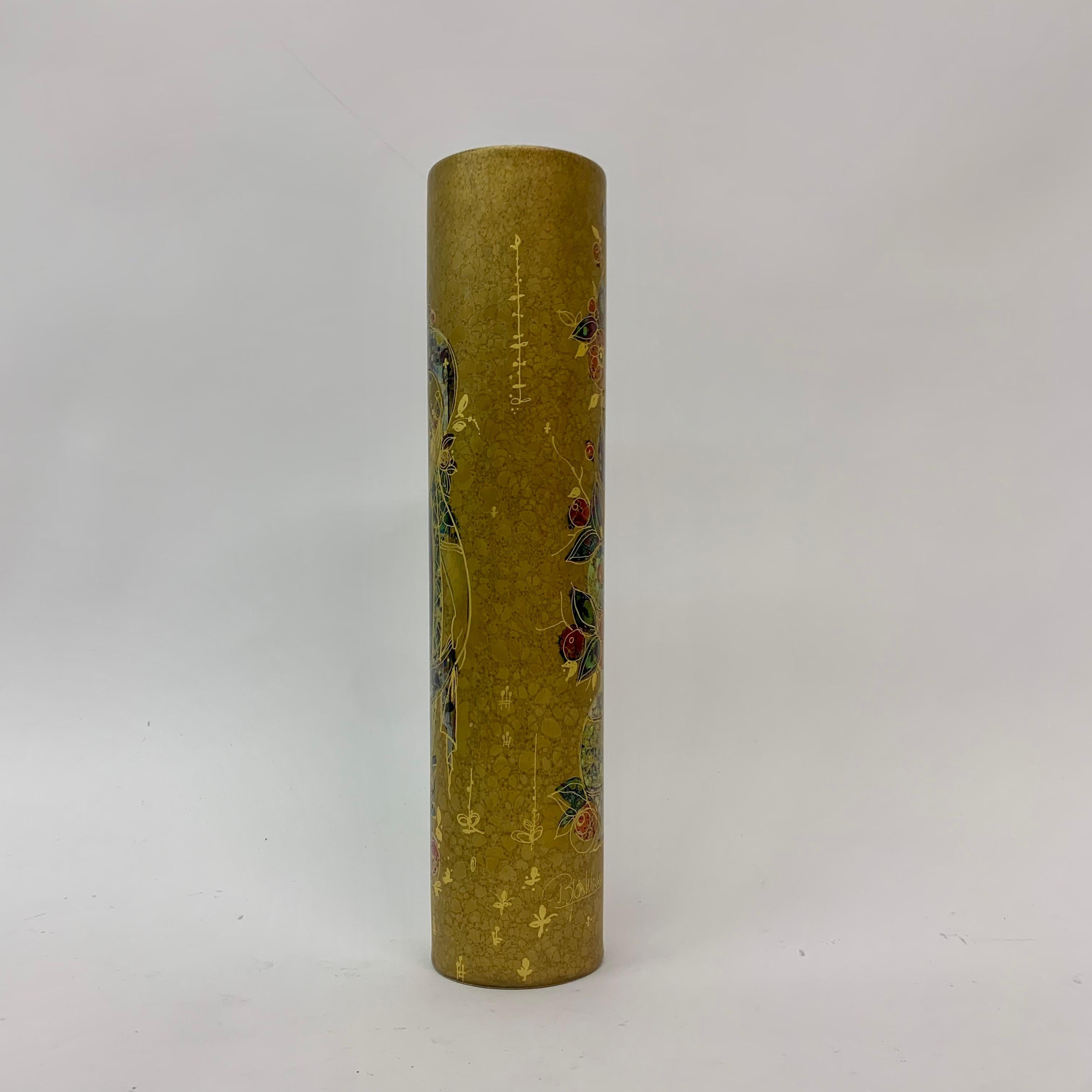 Raro vaso d'oro Bjørn Wiinblad per Rosenthal, anni '70 in vendita 6