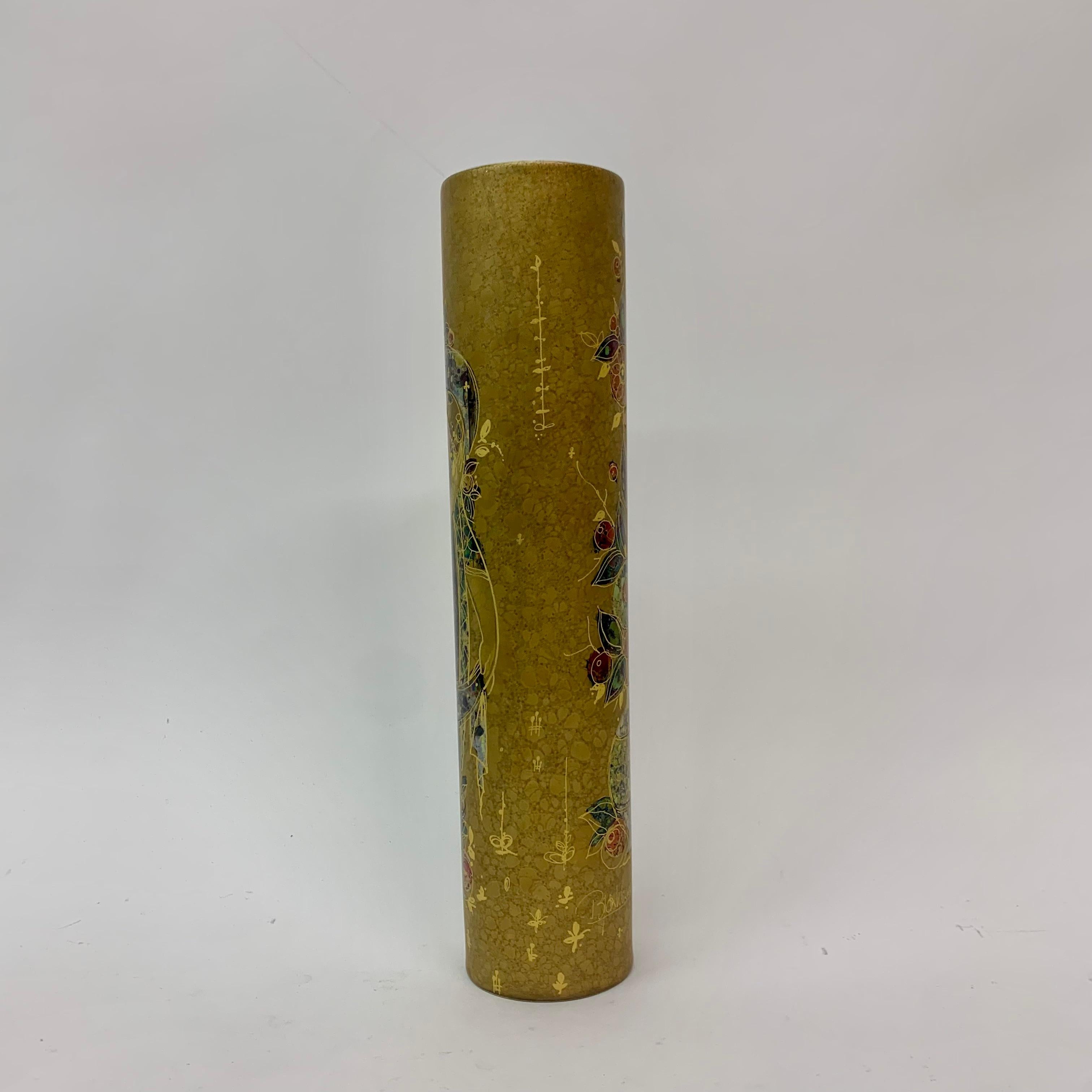 Raro vaso d'oro Bjørn Wiinblad per Rosenthal, anni '70 in vendita 7