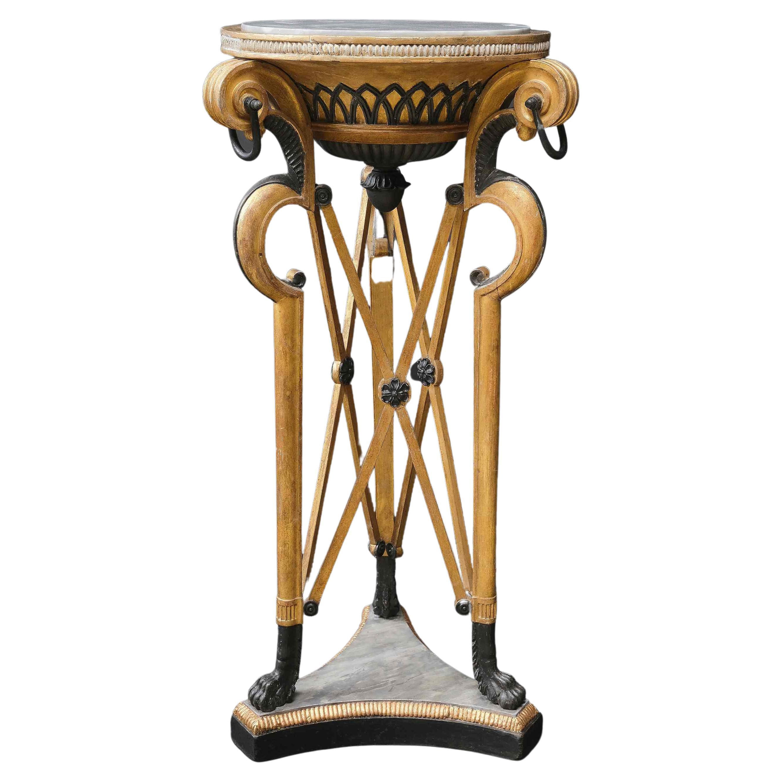 Seltene goldene Athenianische Uhr, wahrscheinlich Schweden, 19. Jahrhundert 