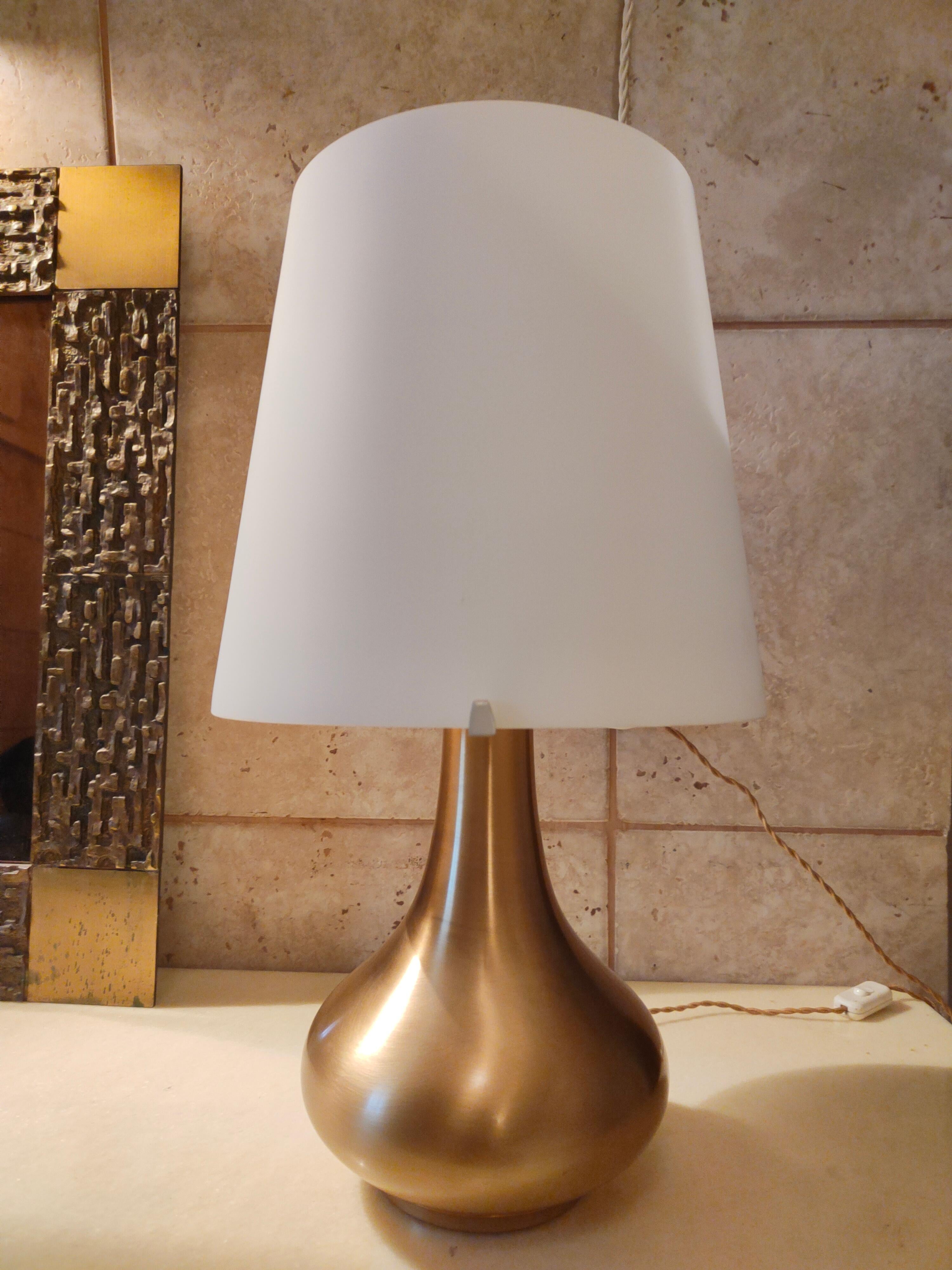 raro latón dorado 2344 modelo diseño max ingrand para Fontana Arte, 1950 siglo XVIII en venta