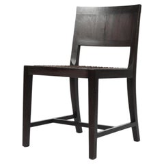 Rare 'Good Hope' Ebonised Chair by French Architect India Mahdavi