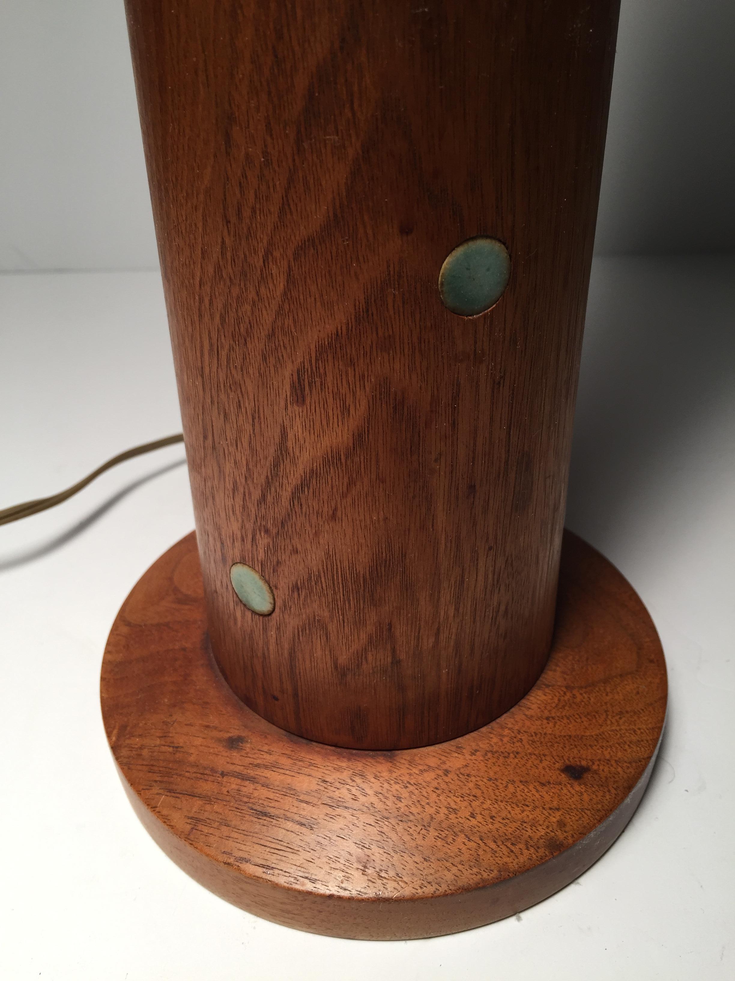 20th Century Rare Gordon and Jane Martz Dots Table Lamp For Sale