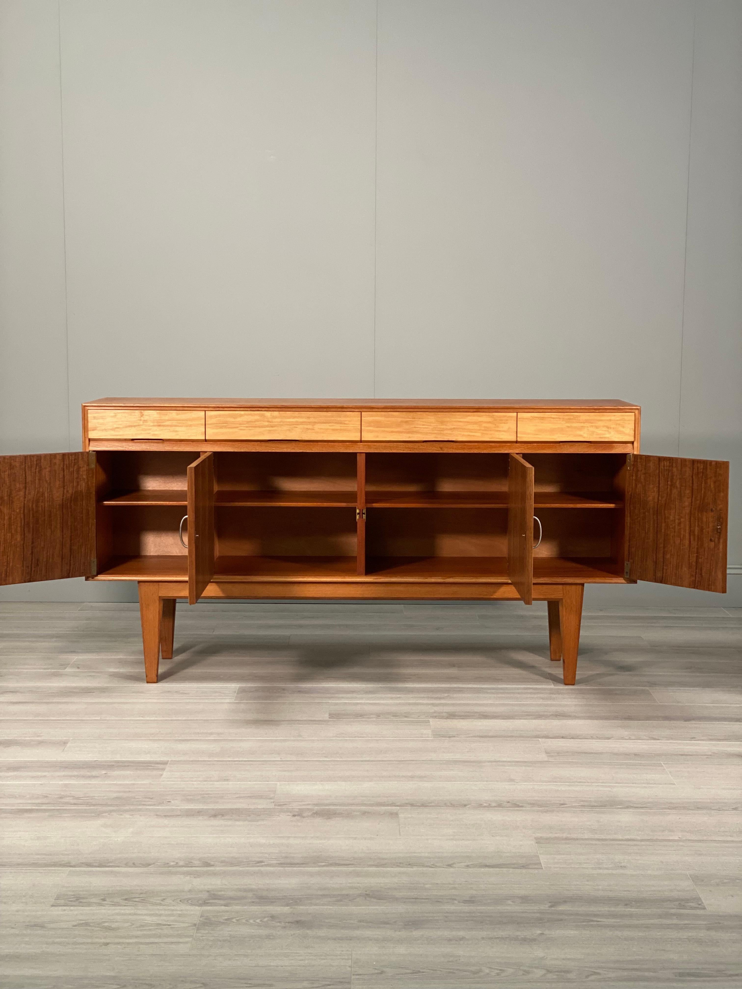 Mid-Century Modern Rare Gordon Russell Sideboard By WH Curly Russell c.1958 For Sale