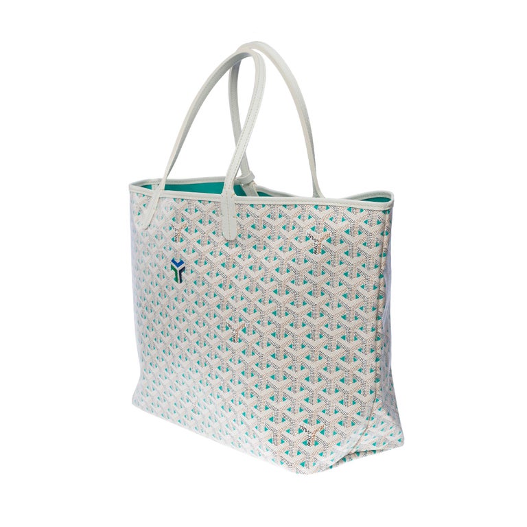 Goyard White And Pink Claire-Voie Coated Canvas Saint Louis GM Tote, 2022  Available For Immediate Sale At Sotheby's